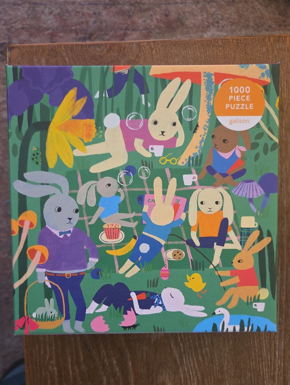 Galison "Bunny Daydream" 1000 Piece Puzzle